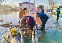 Қызылордалық құтқарушылар Қостанай облысындағы су тасқынына қарсы жұмыстарға тартылды