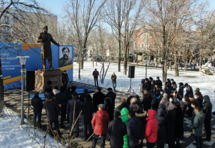 Алматыда Ыбырай Алтынсаринге ескерткіш ашылды