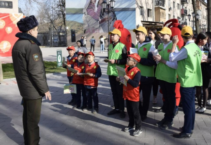 Шымкентте «Қауіпсіздік жолында!» акциясы өтті