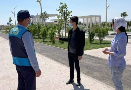 ТҮРКІСТАН: Туристік полицейлер қала тарихын дәріптеуге де атсалысып жатыр