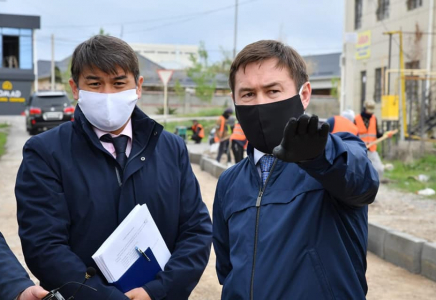 Төтенше жағдай Шымкенттегі жол жөндеу жұмыстарына қолбайлау болмайды