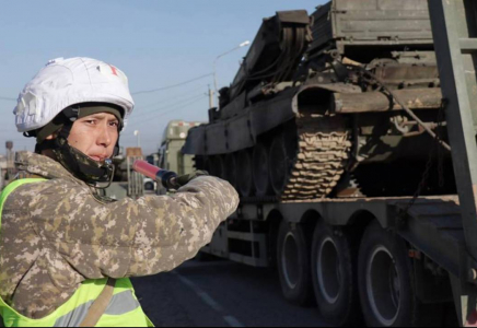 Қазақстанда әскери бөлімдер дабыл белгісімен аяғынан тік тұрғызылды