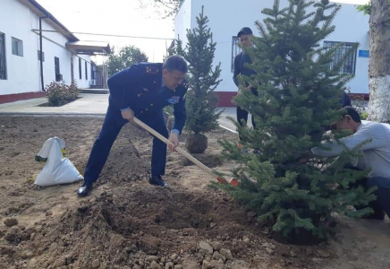 ТҮРКІСТАН: Полиция полковниктері сенбілікке шықты