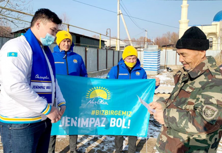 ТҮРКІСТАН: Ең жас депутаттыққа үміткер үгіт-насихат жұмыстарын бастады