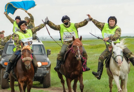 «Ұлы дала жорығы» марафон- бәйгесінің үшінші маусымы өз мәресіне жетті