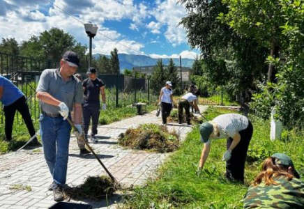 ​«Таза Қазақстан» республикалық экологиялық акциясы өтіп жатыр