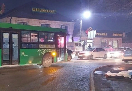 Алматыда қайыршыны автобус қағып өлтірді 