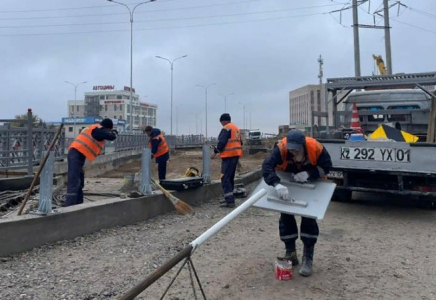 ШЫМКЕНТ: Рысқұлов көшесінің жолайрықтағы бөлігі жуырда ашылады