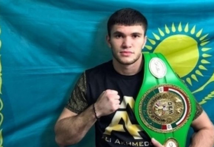 Әли Ахмедов WBC International Silver титулын жеңіп алды