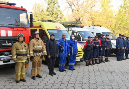 ​ТӨТЕНШЕ ЖАҒДАЙДА ҚАУІПСІЗДІК: Шымкентте эвакуация жаттығуы өтті