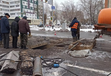 Петропавлда су құбырында тағы да ірі апат болды