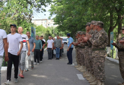 ​Әуе шабуылынан қорғаныс бригадасына жас сарбаздар келді