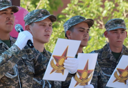 ШЫМКЕНТ: Әскери бөлімде Ашық есік күні ұйымдастырылды