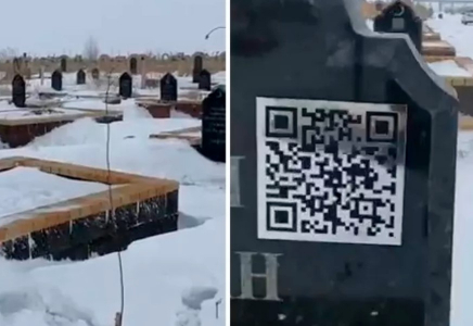 Құлпытастағы QR-код арқылы енді марқұмның кім болғанын біле аласыз