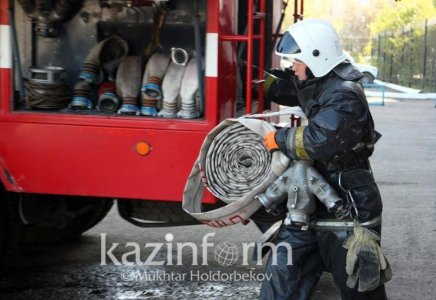 ​Жаңаөзенде автоцистерна өртеніп, ер адам мерт болды