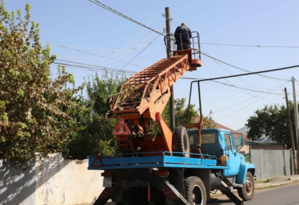 ТҮРКІСТАН: Сарыағашта 700-ден астам тұрғын үй сапалы электр қуатымен қамтылады