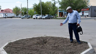 Ақтөбеде түн ортасында Мирзоян ескерткішін алып тастады