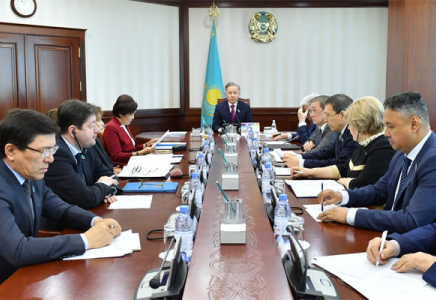 Мәжіліс Спикері Н. Нығматулиннің төрағалығымен Палатаның Бюро отырысы өтті