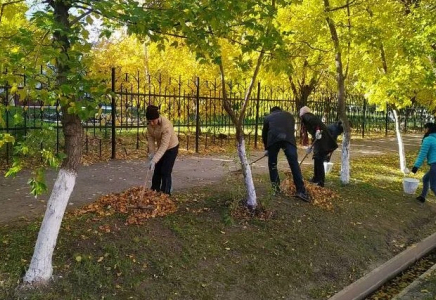 Шымкентте сенбілік жұмыстары тұрақты түрде жүргізіліп тұрады