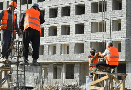 Жаңадан құрылған үш облыста құрылыс саласы жанданып келеді