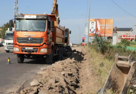 ТҮРКІСТАН: Сарыағаш қаласын абаттандыру жұмыстары жалғасып жатыр