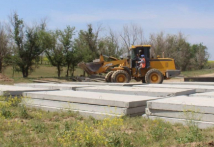 ТҮРКІСТАН: Төлебиде қосалқы станция құрылысы жүргізіліп жатыр