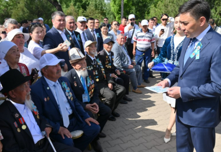 ​ШЫМКЕНТ: Жеңісті жақындатқандарға пәтер кілті берілді 