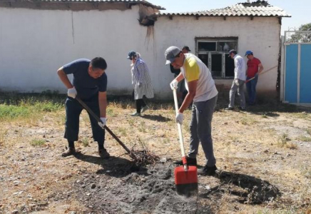 Арыста журналистер мен қоғам белсенділері сенбілік өткізді