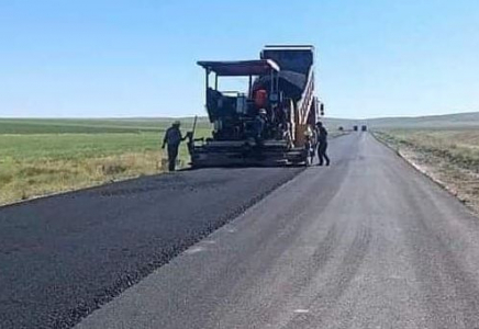 Түркістан мен Жамбыл облыстарын жалғайтын жол жөнделіп жатыр