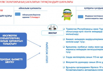 ШЫМКЕНТ: Әлеуметтік дүкендер санын 20-ға ұлғайту көзделіп отыр