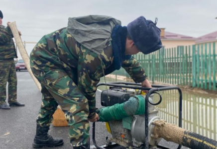 ТҮРКІСТАН: Жаңбыр суын сору жұмыстары әлі жүріп жатыр 