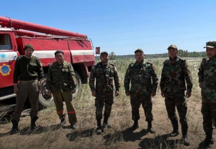 Абай облысындағы өрт: Алматы мен Қарағандының өрт сөндірушілері үйлеріне қайтты