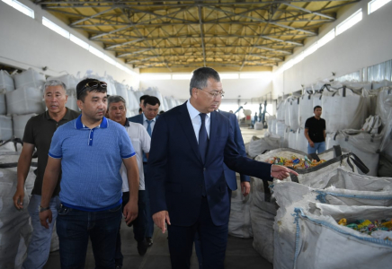 ​Түркістан облысында  жасанды талшық өндіретін зауыт іске қосылады