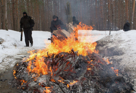 Алматыда әлем тарихында көлемі жағынан екінші героин партиясы жойылды