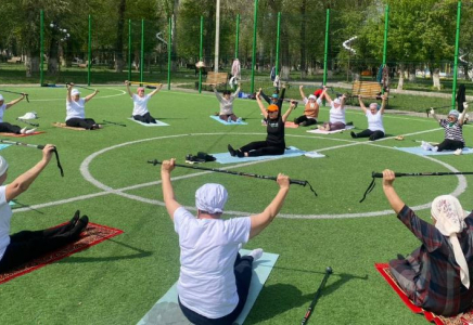 ТҮРКІСТАН: Белсенді ұзақ өмір сүру орталығы зейнеткерлерге қызмет көрсетіп жатыр