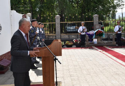 Қызмет барысында қаза тапқан полицейлерге ескерткіш орнатылды