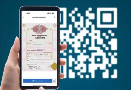 Еліміздегі колледждерде диплом QR-код арқылы беріле бастады