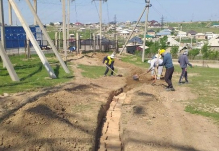 ШЫМКЕНТ: Сәуле шағынауданын электр қуатымен қамту құрылысы аяқталуға таяды