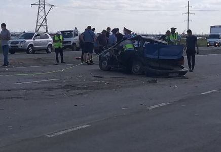 Қостанайда полиция көлігімен болған жол апатында төрт жасар бала көз жұмды 