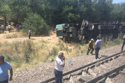 Апатқа ұшыраған пойыз: Шудағы ауруханада 48 жастағы елордалық жатыр 