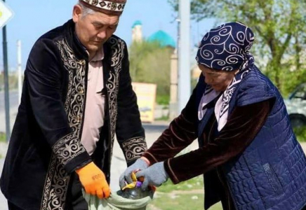 «Таза Қазақстан»: Түркістан облысында 1400-ден аса іс-шара өтті