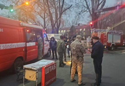 Алматыдағы өрт: Қаза тапқандар ішінде Өзбекстан, Пәкістан азаматтары бар