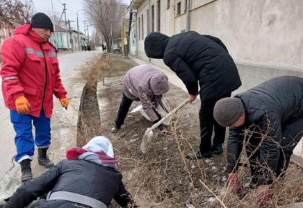 Түркістанда жалпыхалықтық сенбілік өтті