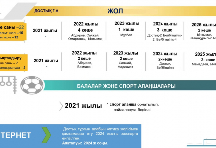 ШЫМКЕНТ: Биыл Достық тұрғын алабында 2 көше жарықтандырылады