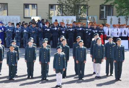 Шымкент мектептеріндегі кадет сыныптары қарқынды дамып жатыр