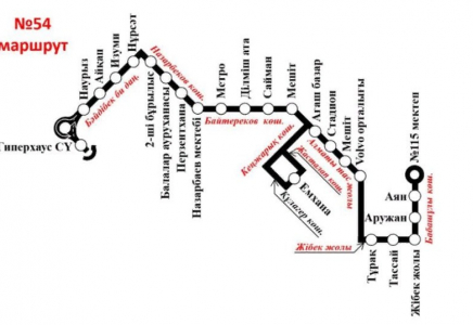 ШЫМКЕНТ: Қоғамдық көліктерге қосымша бағыт қосылды