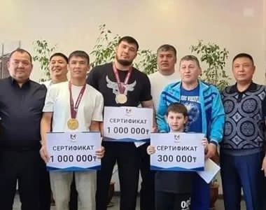 ШЫМКЕНТ: Азия Чемпионатының жеңімпаздары марапатталды