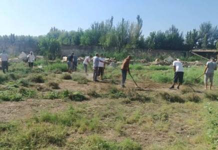 ТҮРКІСТАН: Жетісайда жалпыаудандық сенбілік өтті