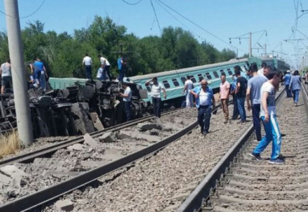 ​Жамбыл облысында пойыз апатынан зардап шеккендер өтемақы алады